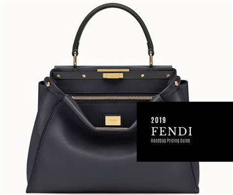 fendi bah|Fendi bag price list.